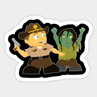 Walking Dead Sticker